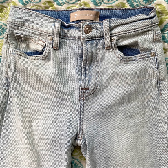 7 For All Mankind Luxe Vintage High Rise Skinny Jeans - Picture 12 of 12